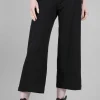 Shop Evie Lou French Terry Darlene Pants, Black