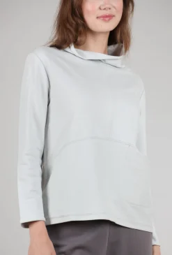 Shop Evie Lou French Terry Pocket Pullover, Dune