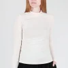 Fashion Evie Lou Gg Basic Tneck, Ecru