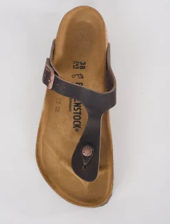 Discount Evie Lou Gizeh Leather Sandal, Habana