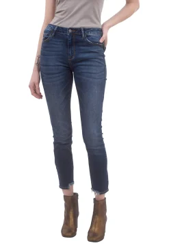 Shop Evie Lou Grinded Whisker Skinny, Dark Blue