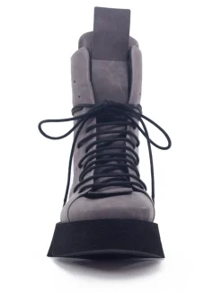 Shop Evie Lou Heart Lace Boot, Asphalt