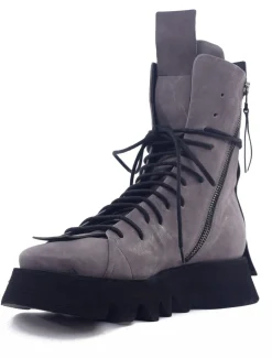 Shop Evie Lou Heart Lace Boot, Asphalt