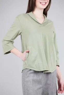 Store Evie Lou Henley Swing Top, Fern