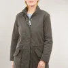 Shop Evie Lou High-Low Anorak, Granite