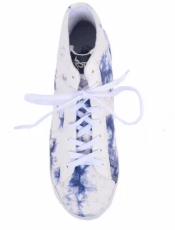Best Sale Evie Lou Hologram Tie-Dye Sneaker, Blue