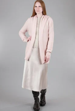 Sale Evie Lou Hooded Sweater Duster, Rose
