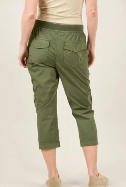 Discount Evie Lou Hurst Cargo Crop, Trellis Green