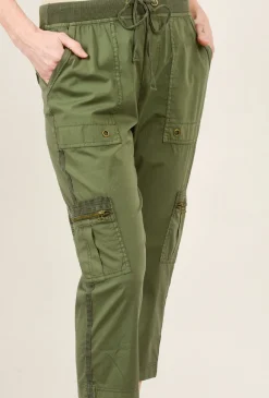 Discount Evie Lou Hurst Cargo Crop, Trellis Green