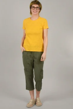 Discount Evie Lou Hurst Cargo Crop, Trellis Green