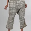 Flash Sale Evie Lou Illusion Layer Check Pant, Linen