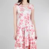 Clearance Evie Lou Isa Bloom Dress, Pink