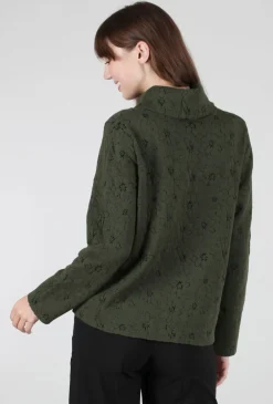Cheap Evie Lou Jacquard Knit Cowl, Forest