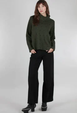 Cheap Evie Lou Jacquard Knit Cowl, Forest
