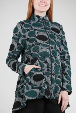 New Evie Lou Jane Tidepool Jacket, Teal