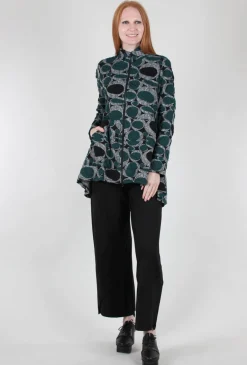 New Evie Lou Jane Tidepool Jacket, Teal
