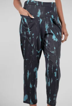 Best Sale Evie Lou Jersey Taper Pocket Pant, Storm