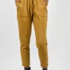 Best Evie Lou Knit Jersey Jogger, Caramel