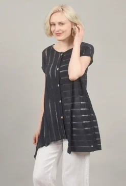 Best Evie Lou Ladder-Stitch Cardie, Navy
