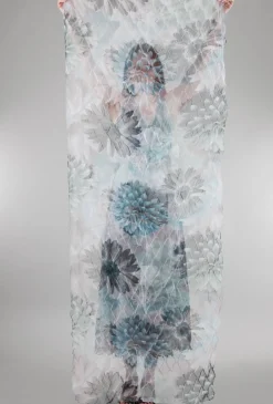 Cheap Evie Lou Layer Shawl, Teal/Fountain Bloom