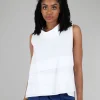 Sale Evie Lou Leilani Tank, White