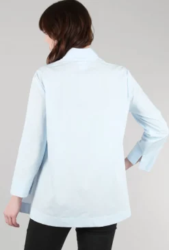 Flash Sale Evie Lou Liberty Blouse, Hydrangea Blue