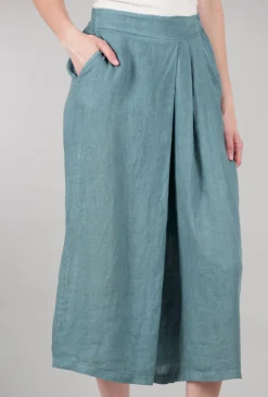 Cheap Evie Lou Linen Kathy Pant, Salvia