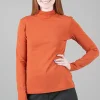 Best Evie Lou Lk Essential Layer Turtleneck, Cinnamon