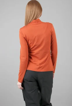Best Evie Lou Lk Essential Layer Turtleneck, Cinnamon