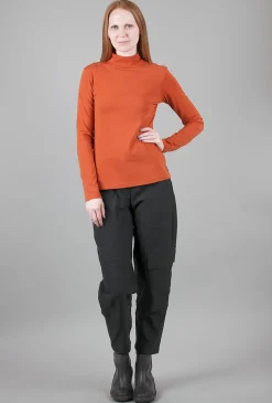Best Evie Lou Lk Essential Layer Turtleneck, Cinnamon