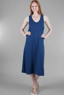 Best Evie Lou Long Easy A-Line Dress, Royal Navy