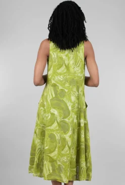 Online Evie Lou Longer Wave Dress, Lemongrass