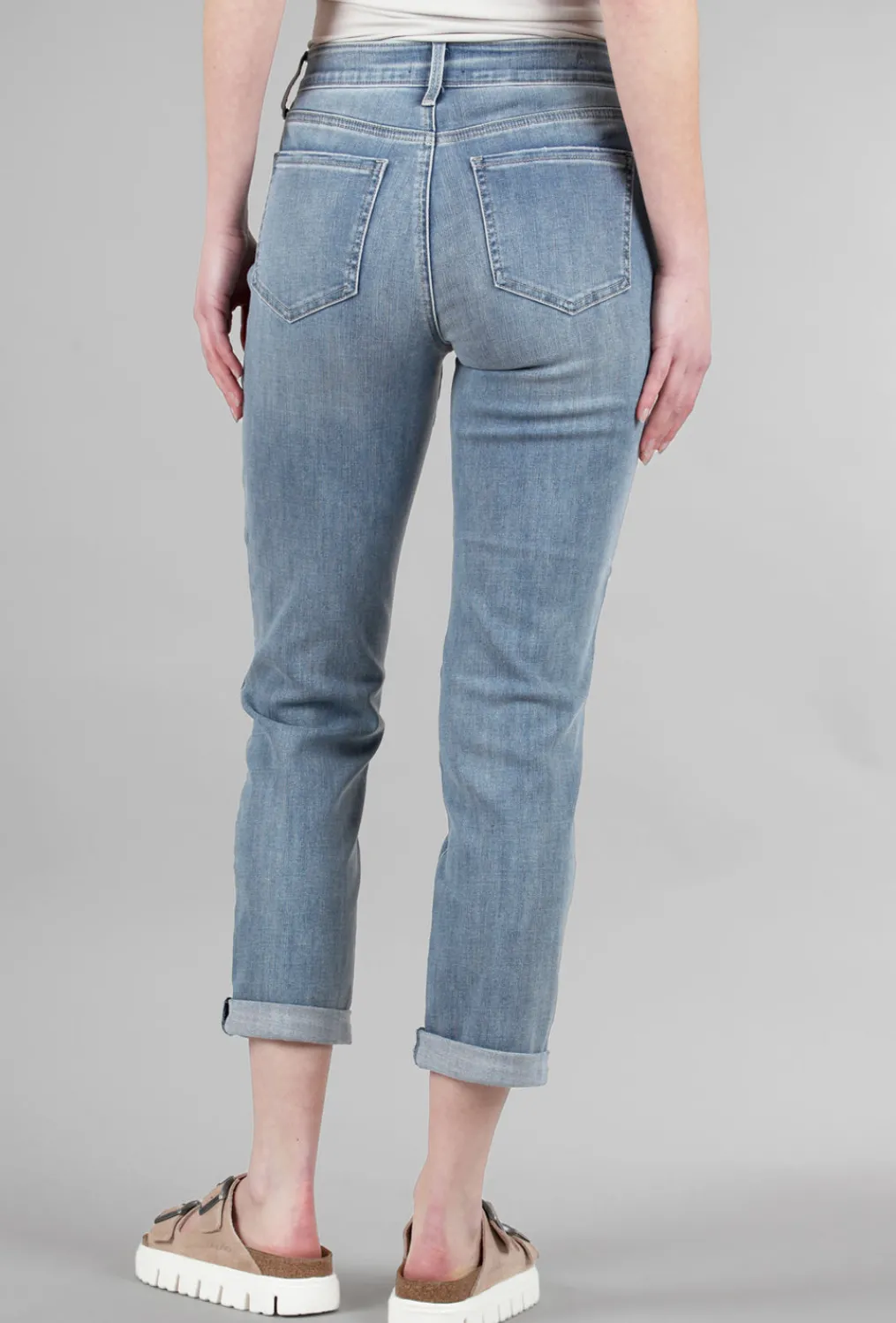Discount Evie Lou Margot Girlfriend Jeans, Angel Blue Wash