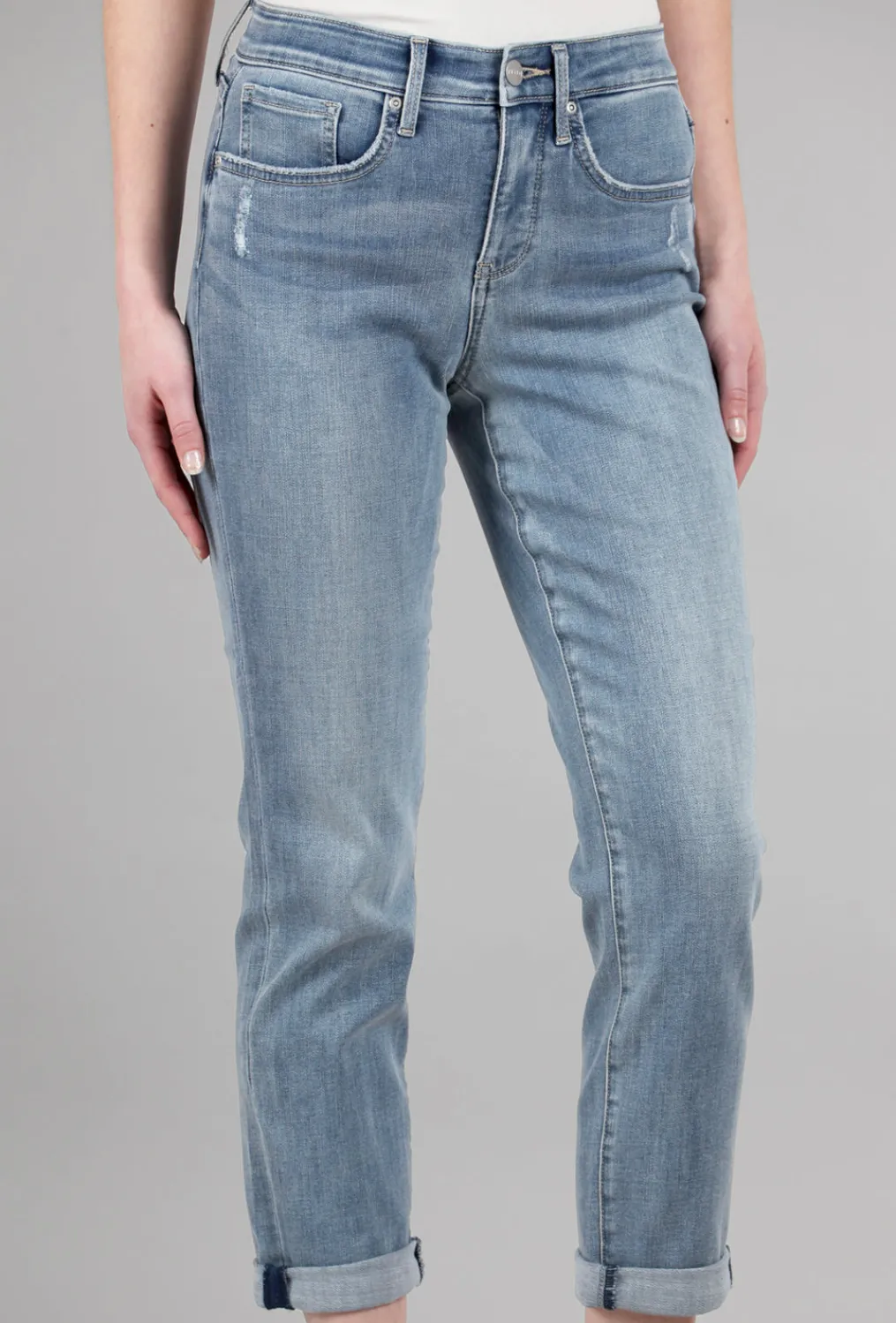 Discount Evie Lou Margot Girlfriend Jeans, Angel Blue Wash
