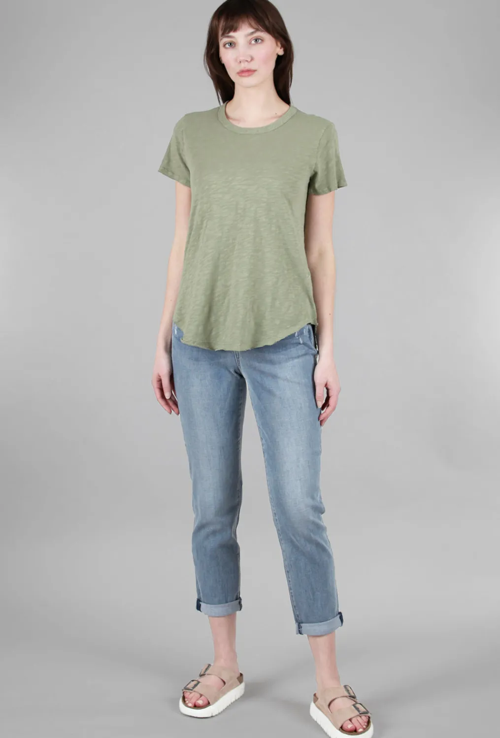 Discount Evie Lou Margot Girlfriend Jeans, Angel Blue Wash