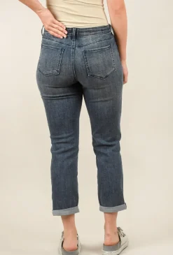 Flash Sale Evie Lou Margot Girlfriend Jeans, Caliente Blue