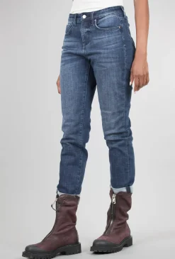 Best Sale Evie Lou Margot Girlfriend Jeans, Mesquite