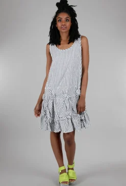 Best Evie Lou Matilda Tunic, White/Murphy Stripe