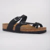 Online Evie Lou Mayari Sandal, Black Oiled