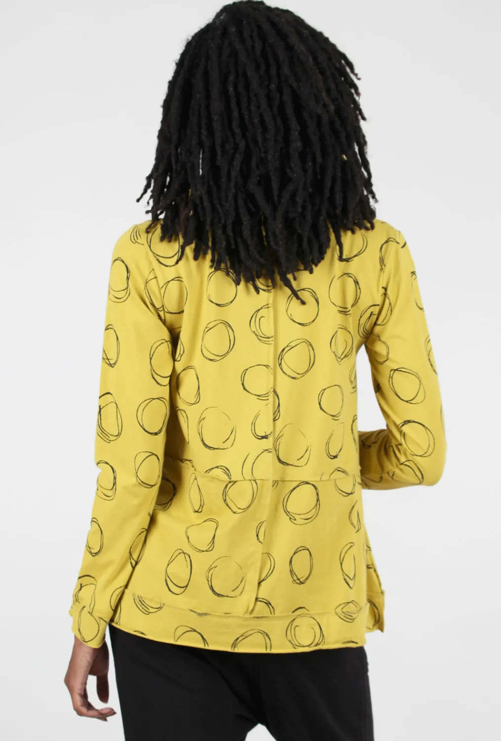 Clearance Evie Lou Mazie Sweatshirt, Moss Orbit