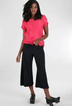 Shop Evie Lou Micropleat Annie Top, Berry