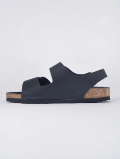 Shop Evie Lou Milano Big Buckle, Black Oil