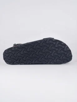 Shop Evie Lou Milano Big Buckle, Black Oil