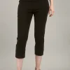 Online Evie Lou Mindy Cropped Pant, Black