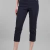 New Evie Lou Mindy Cropped Pant, Navy
