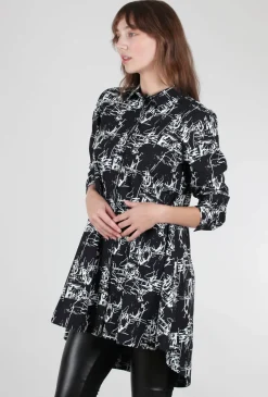 Cheap Evie Lou Newport Shirt, Black Etching