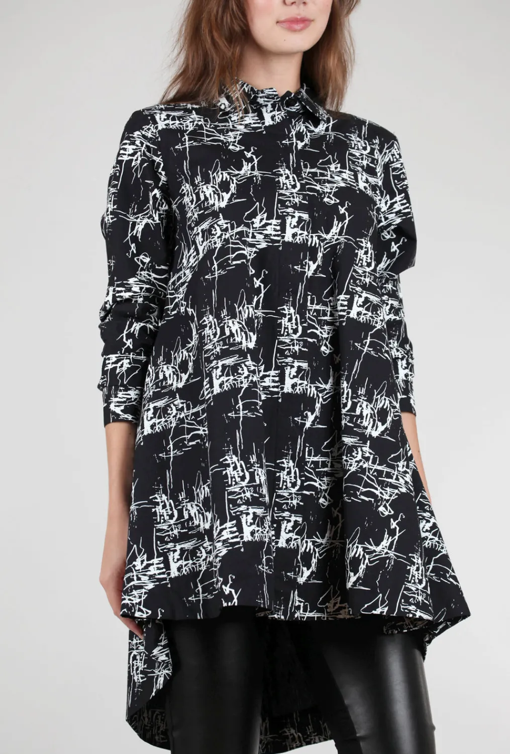 Cheap Evie Lou Newport Shirt, Black Etching