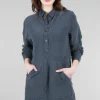 Shop Evie Lou Nice Work Dress, Drab