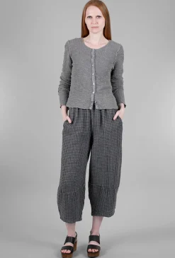 Shop Evie Lou Nubbly Knit Cardie, Cobblestone Gray