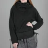 Outlet Evie Lou Olmera Double Hoodie, Black